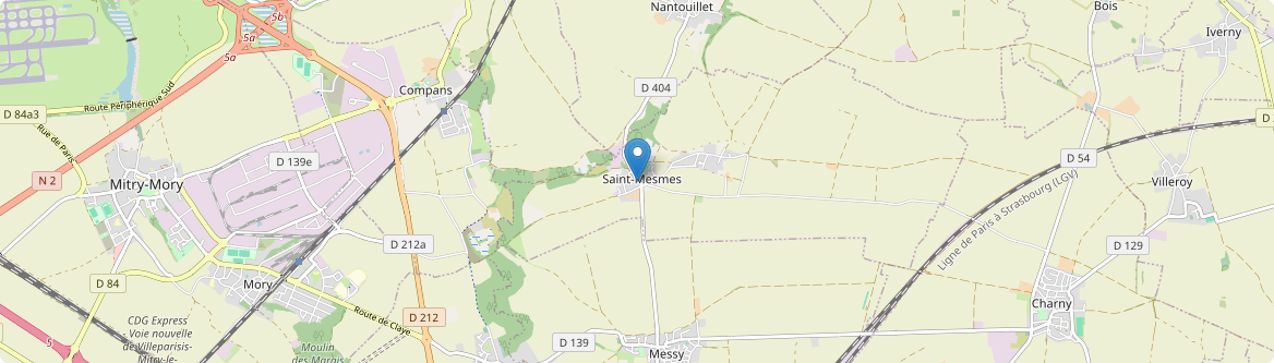 Saint-Mesmes - Carte