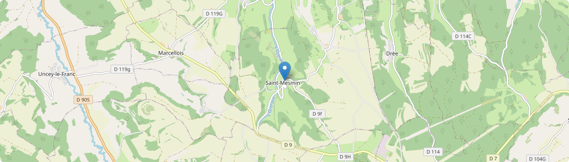 Saint-Mesmin - Carte