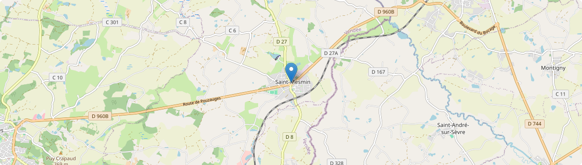 Saint-Mesmin - Carte
