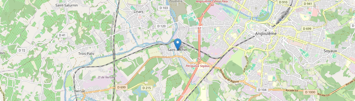 Saint-Michel - Carte
