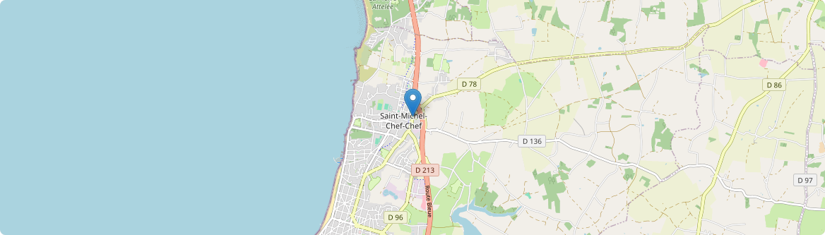 Saint-Michel-Chef-Chef - Carte