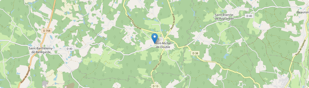 Saint-Michel-de-Double - Carte