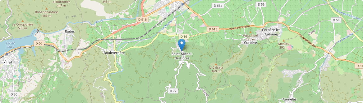 Saint-Michel-de-Llotes - Carte