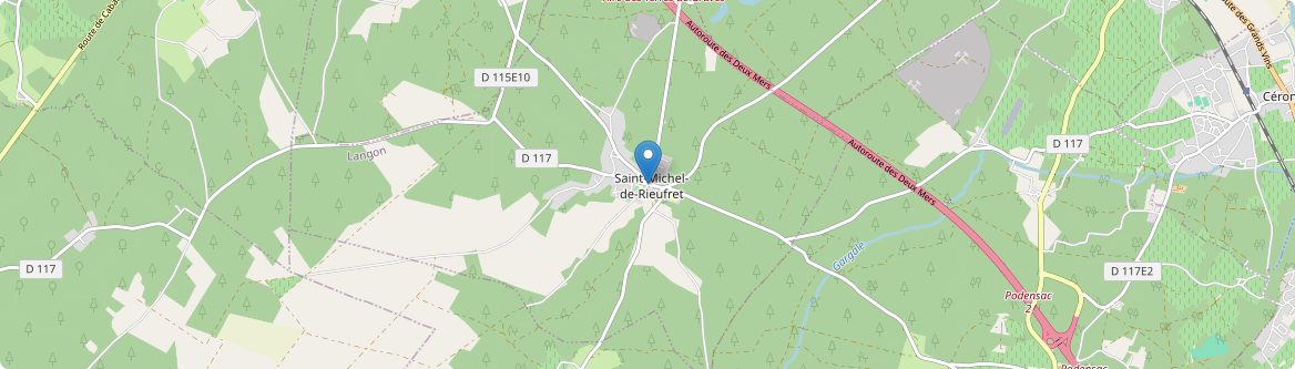 Saint-Michel-de-Rieufret - Carte