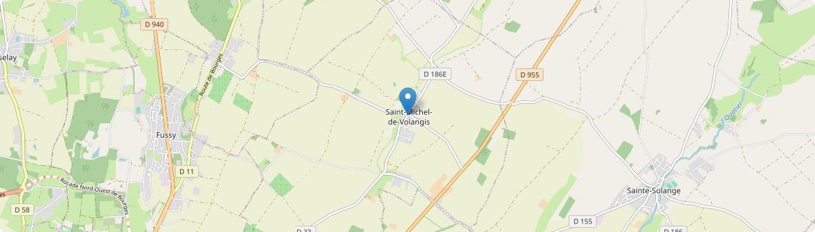 Saint-Michel-de-Volangis - Carte