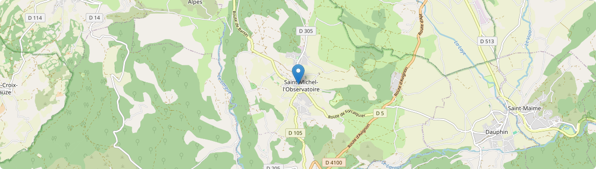 Saint-Michel-l'Observatoire - Carte