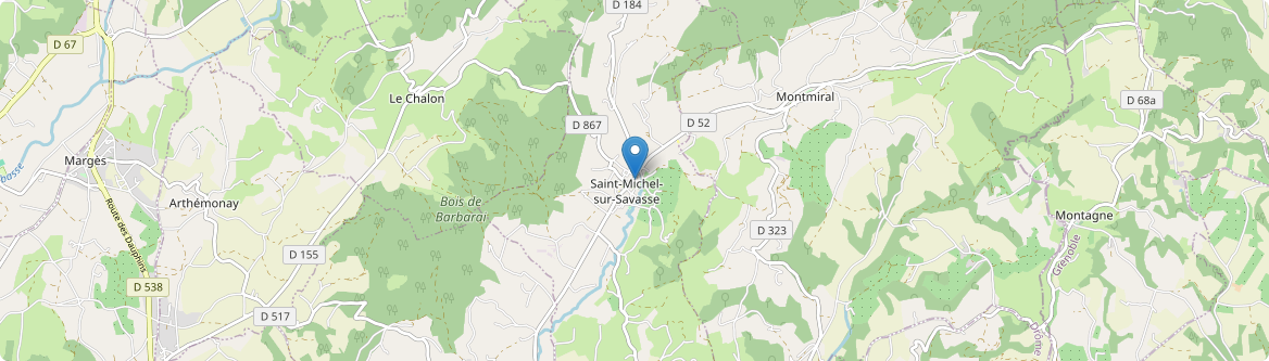 Saint-Michel-sur-Savasse - Carte
