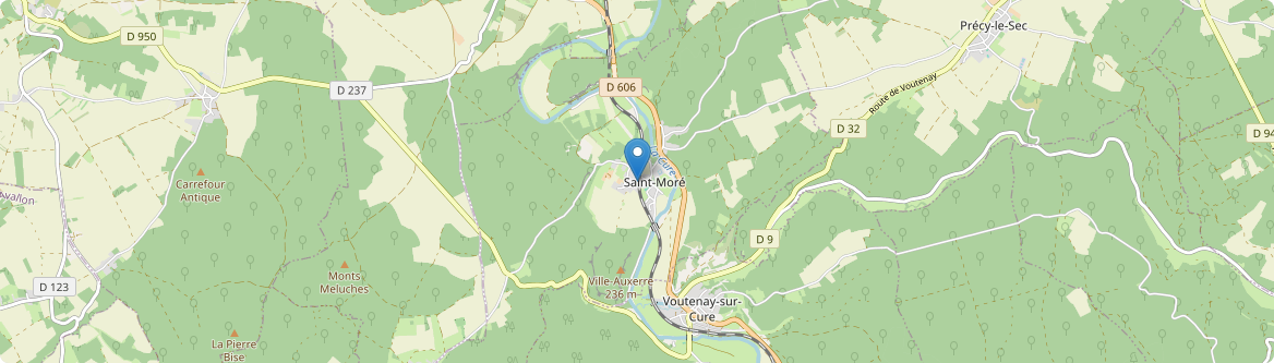 Saint-Moré - Carte