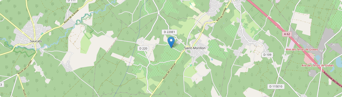 Saint-Morillon - Carte