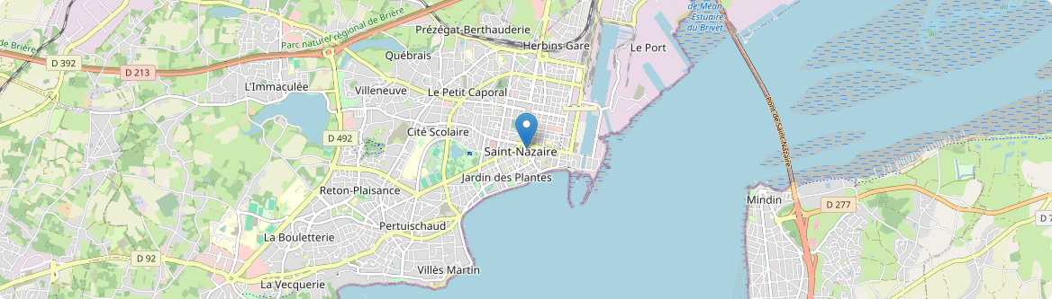 Saint-Nazaire - Carte