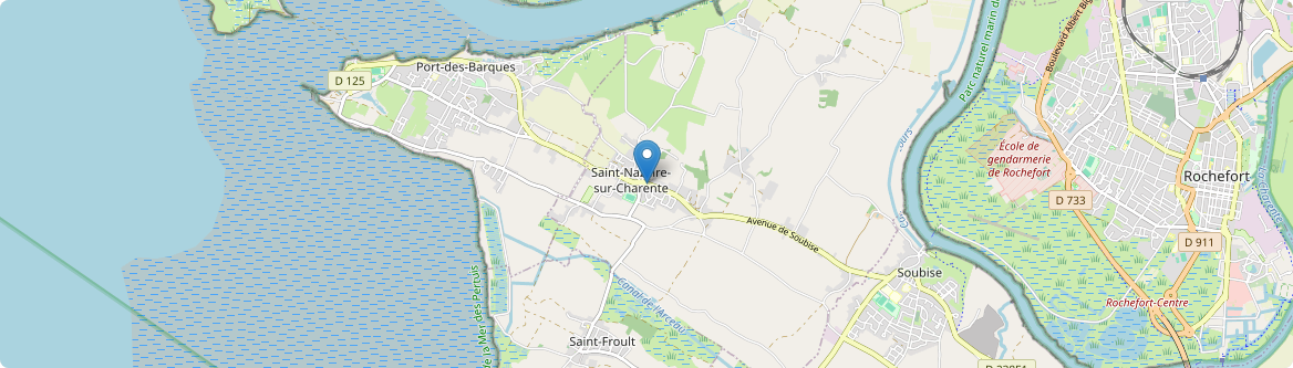 Saint-Nazaire-sur-Charente - Carte
