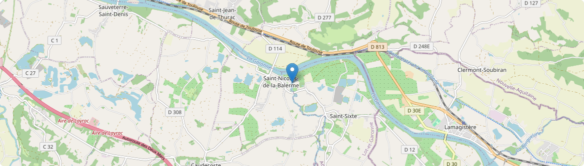 Saint-Nicolas-de-la-Balerme - Carte