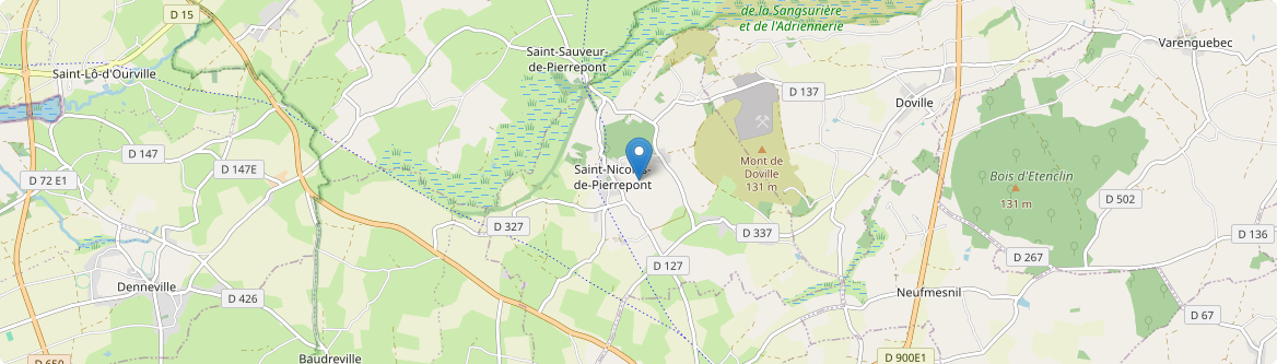 Saint-Nicolas-de-Pierrepont - Carte