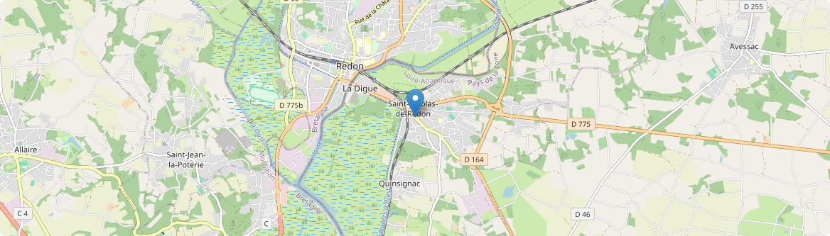 Saint-Nicolas-de-Redon - Carte