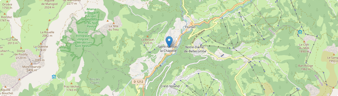 Saint-Nicolas-la-Chapelle - Carte