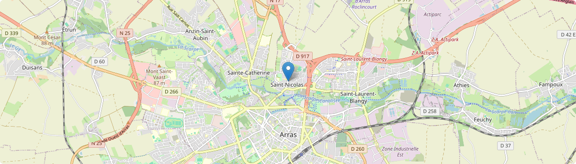 Saint-Nicolas - Carte