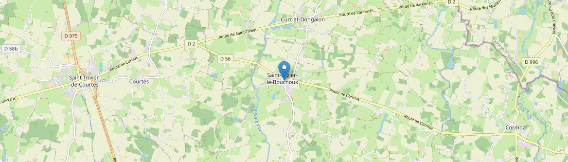 Saint-Nizier-le-Bouchoux - Carte