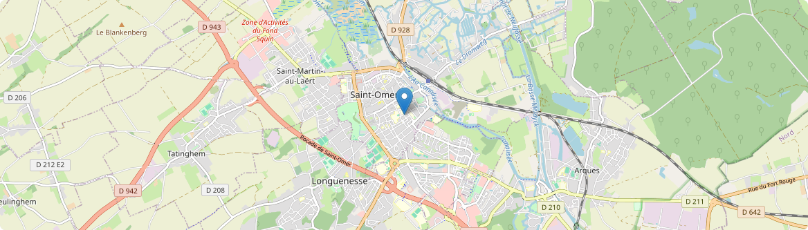 Saint-Omer - Carte