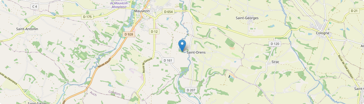 Saint-Orens - Carte