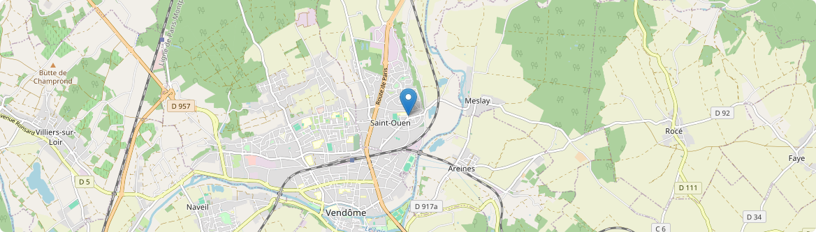 Saint-Ouen - Carte