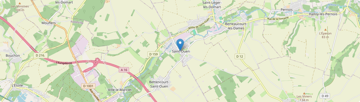 Saint-Ouen - Carte