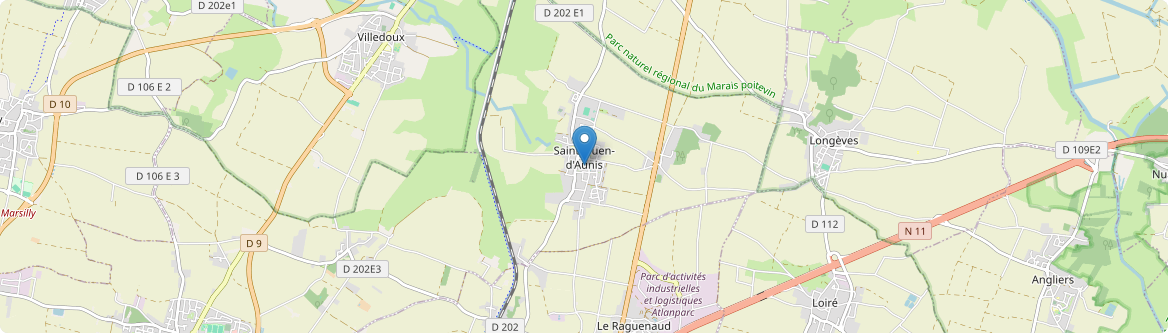 Saint-Ouen-d'Aunis - Carte