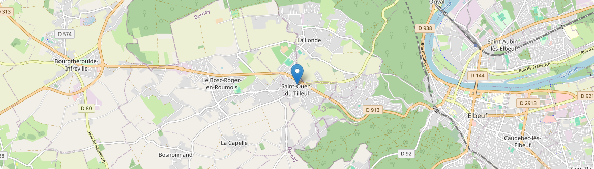 Saint-Ouen-du-Tilleul - Carte