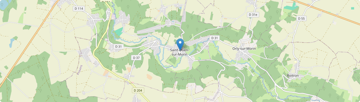 Saint-Ouen-sur-Morin - Carte