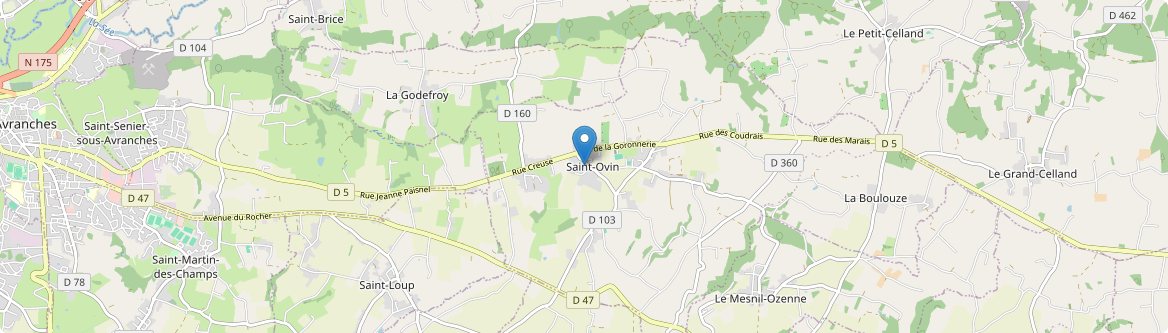 Saint-Ovin - Carte
