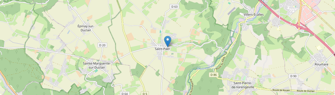 Saint-Paër - Carte