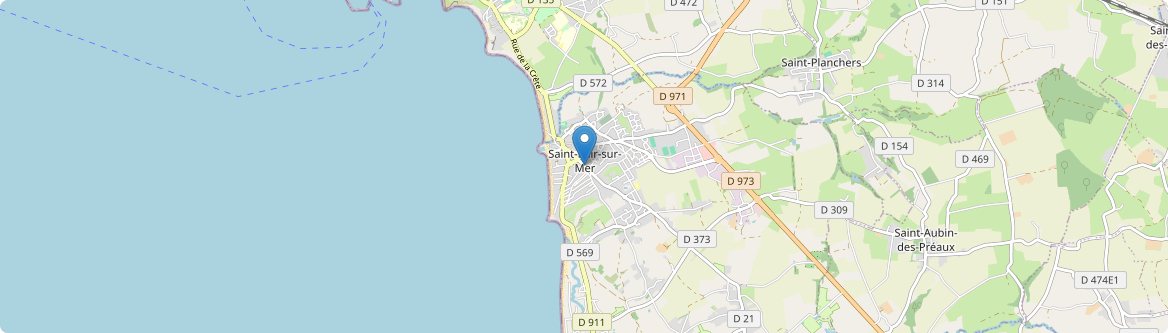 Saint-Pair-sur-Mer - Carte