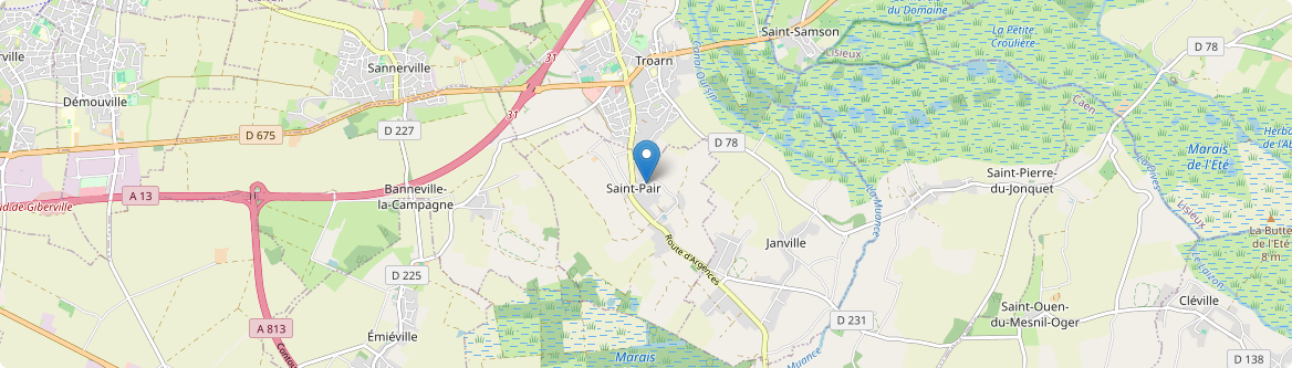 Saint-Pair - Carte
