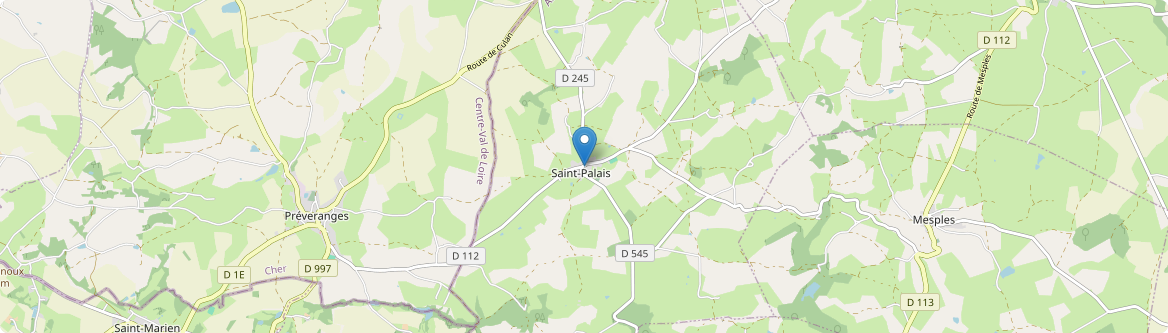 Saint-Palais - Carte