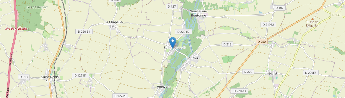 Saint-Pardoult - Carte