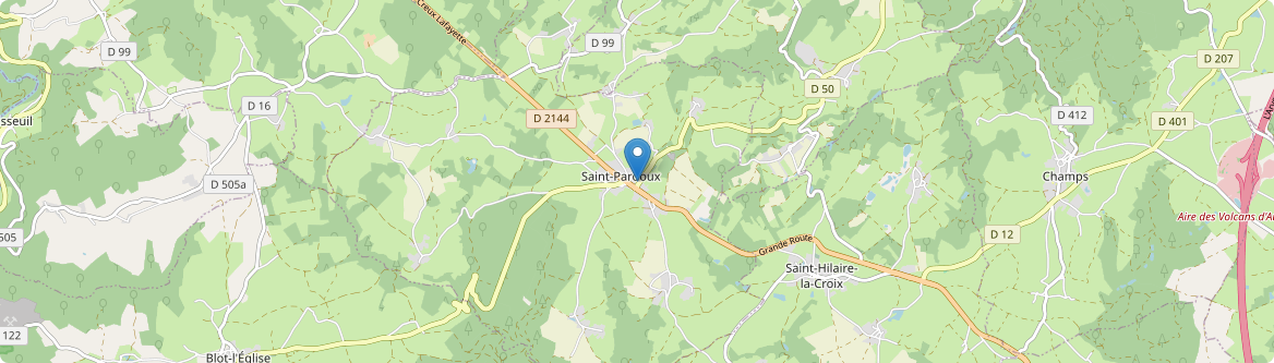 Saint-Pardoux - Carte
