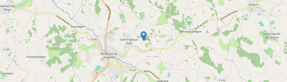 Saint-Pardoux-Isaac - Carte