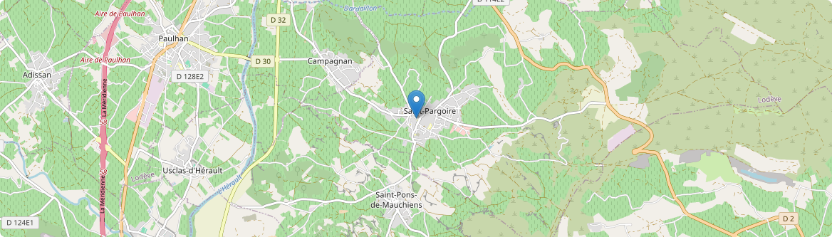 Saint-Pargoire - Carte