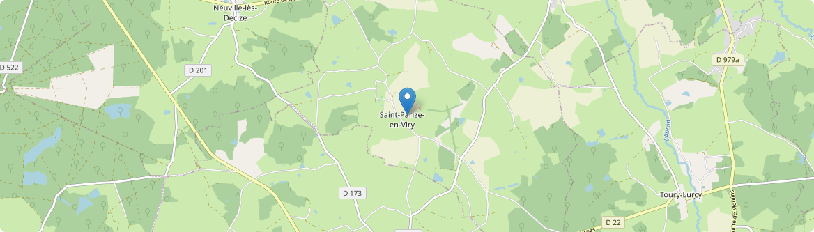 Saint-Parize-en-Viry - Carte