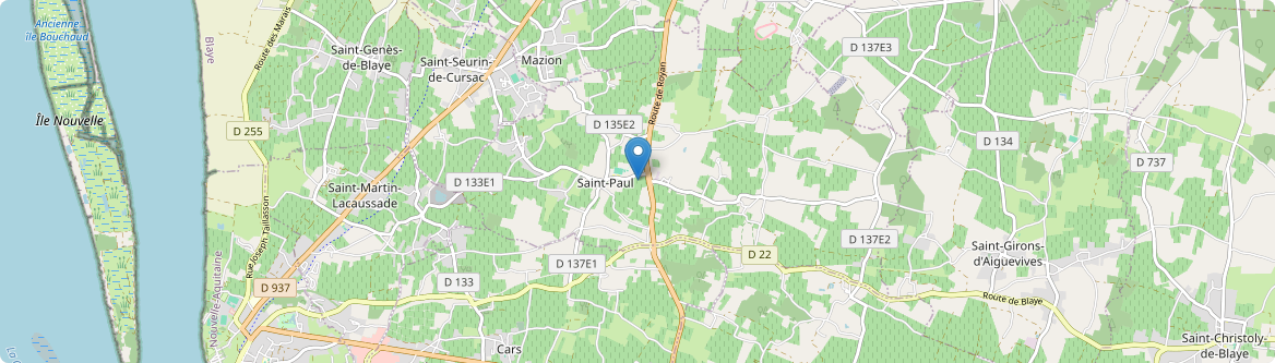 Saint-Paul - Carte