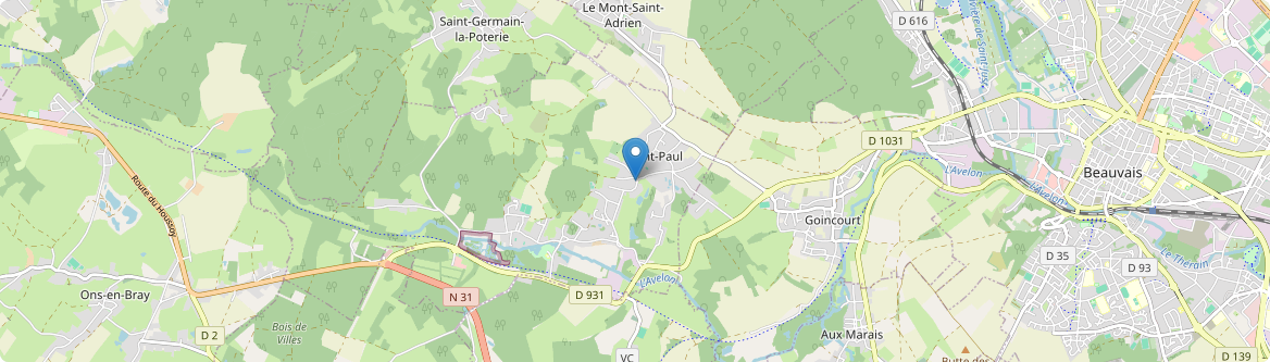Saint-Paul - Carte