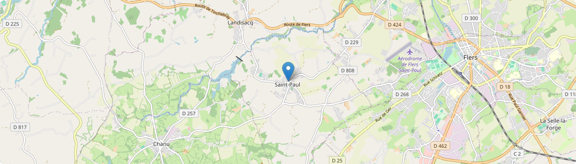 Saint-Paul - Carte