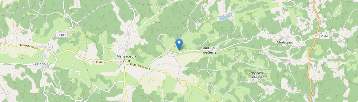 Saint-Paul-de-Serre - Carte