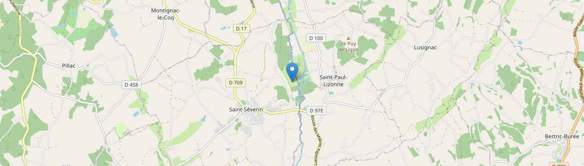 Saint-Paul-Lizonne - Carte