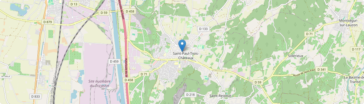 Saint-Paul-Trois-Châteaux - Carte