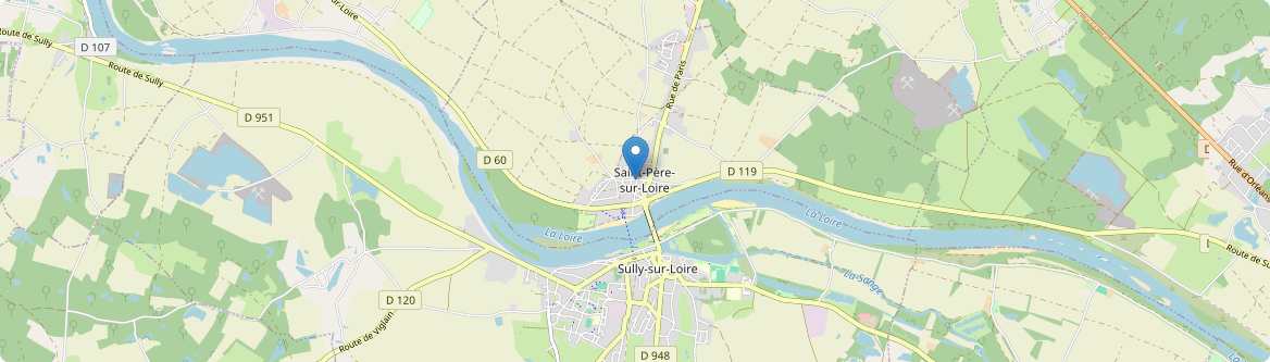 Saint-Père-sur-Loire - Carte