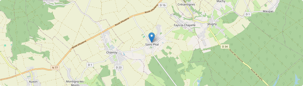 Saint-Phal - Carte