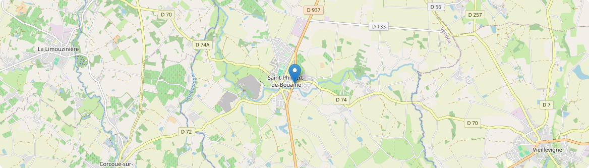 Saint-Philbert-de-Bouaine - Carte