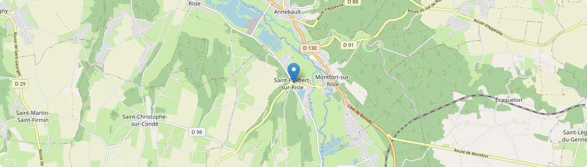 Saint-Philbert-sur-Risle - Carte