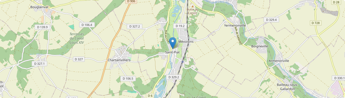 Saint-Piat - Carte