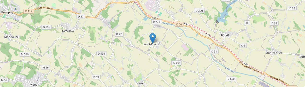 Saint-Pierre - Carte